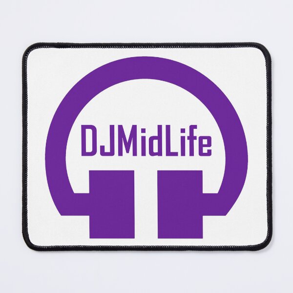 Item preview, The DJ MidLife Purple Logo Collection designed and sold by DJ MidLife.