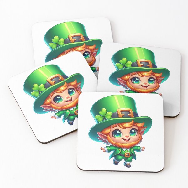 Item preview, Cute Good Luck Leprechaun designed and sold by PassionforLove.