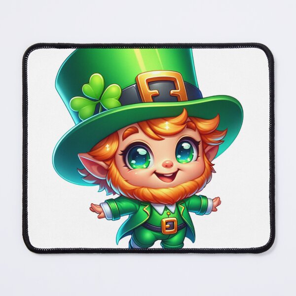 Item preview, Cute Good Luck Leprechaun designed and sold by PassionforLove.