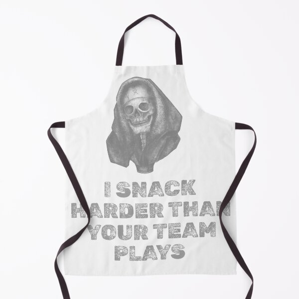 Item preview, I snack harder than your team plays designed and sold by 87-Aesthetics.
