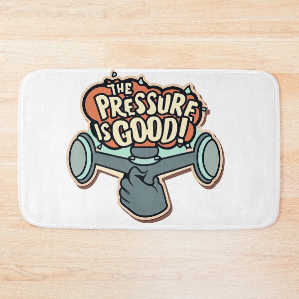 Item preview, Strong Flexing Tap - The Pressure is Good! Pop Art designed and sold by NiftyWrx.