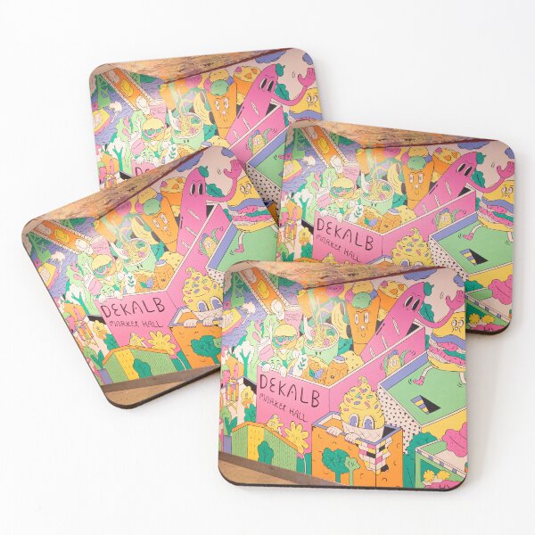 Item preview, Dekalb Market New York City Lunch Rush designed and sold by bayviewmedia.