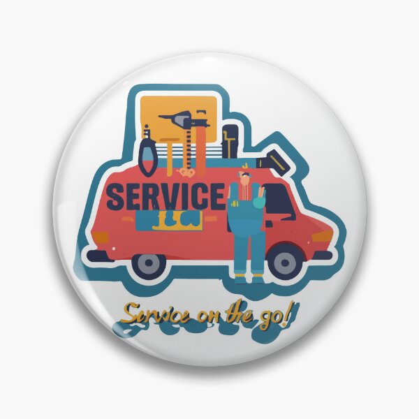 Item preview, Service on the Go Plumbing Van designed and sold by NiftyWrx.