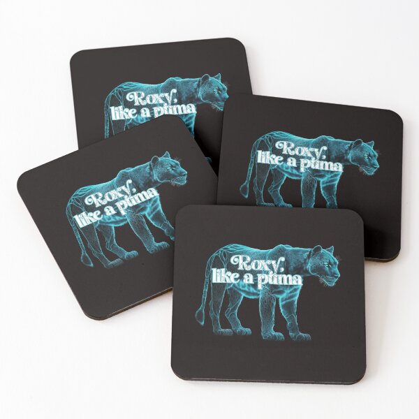 Item preview, Roxy, like a puma: Blue and black puma with lightening bolts. designed and sold by JoyOfHopeStore.