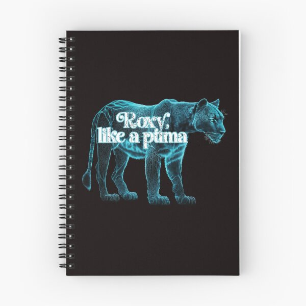 Item preview, Roxy, like a puma: Blue and black puma with lightening bolts. designed and sold by JoyOfHopeStore.
