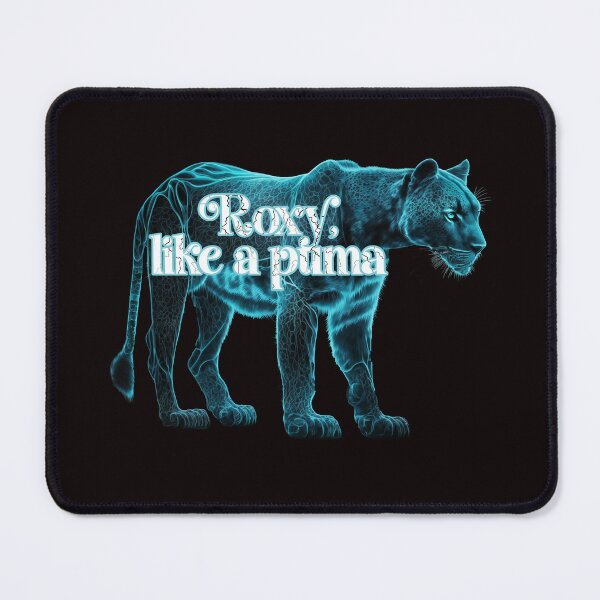 Item preview, Roxy, like a puma: Blue and black puma with lightening bolts. designed and sold by JoyOfHopeStore.