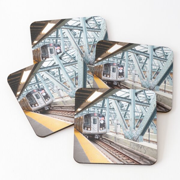 Item preview, It's a New York Thing - All Aborad an NYC F-Train Stop  designed and sold by bayviewmedia.
