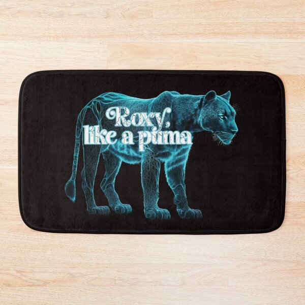 Item preview, Roxy, like a puma: Blue and black puma with lightening bolts. designed and sold by JoyOfHopeStore.