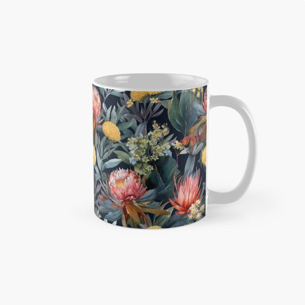 Aperçu de l'œuvre Motif de fleurs indigènes australiennes, Waratah, Wattle, fleurs étoilées créée et vendue par Jaydee001.