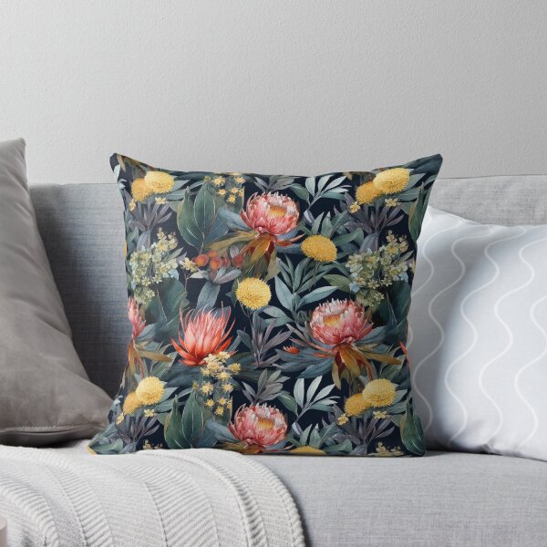 Item preview, Australian Native Flowers Pattern, Waratah, Wattle, Star Flowers designed and sold by Jaydee001.