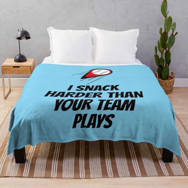 Item preview, I snack harder than your team plays designed and sold by 87-Aesthetics.
