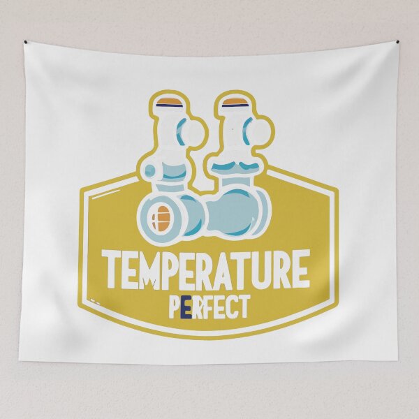 Item preview, Vintage Hot and Cold Tap Temperature Perfect Retro Design designed and sold by NiftyWrx.