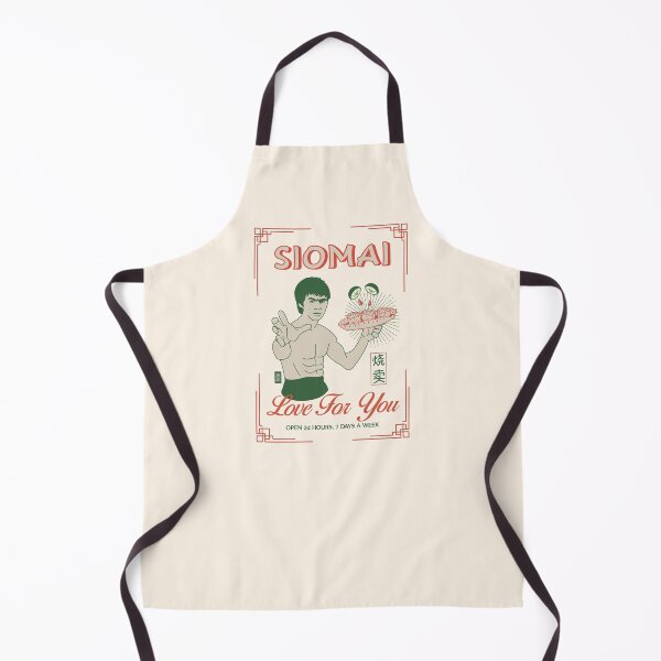 Item preview, SIOMAI LOVE FOR YOU FILIPINO STREET FOOD APRON SHIRT designed and sold by aydapadi.