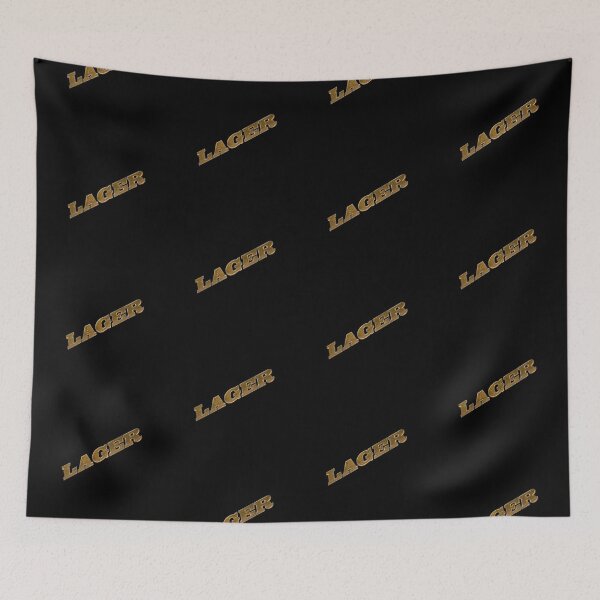 Item preview, Lager beer in glass text designed and sold by trepiu.