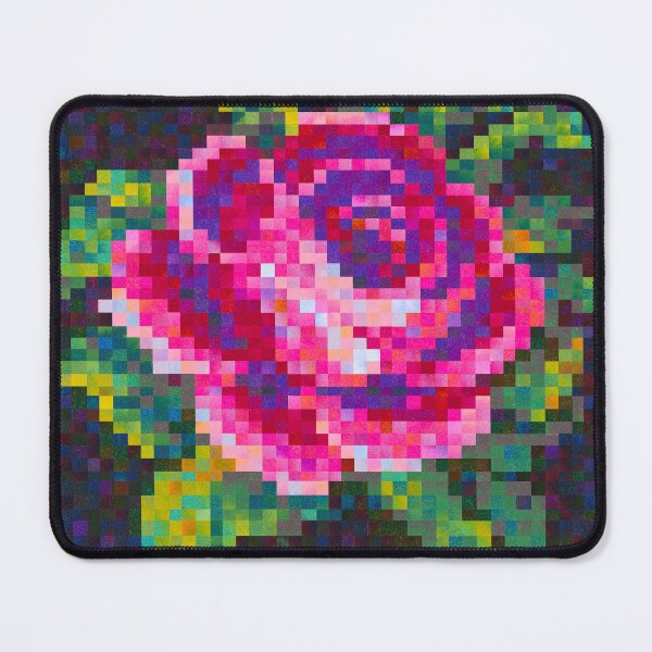 Item preview, Pixelated Rose designed and sold by MARGARET RINGIA HART.