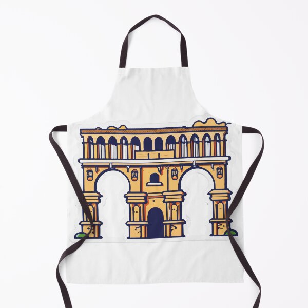 Item preview, Ancient Roman Aqueduct Line Art Illustration designed and sold by NiftyWrx.