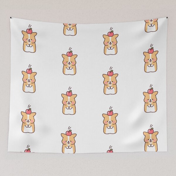 Item preview, Apple - Fruit Corgi designed and sold by Kappadog.