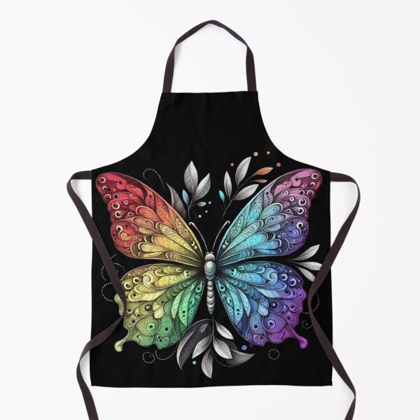 Item preview, Prismatic Wings: The Multicolored Beauty of the Rainbow Butterfly designed and sold by FreedomFrames.