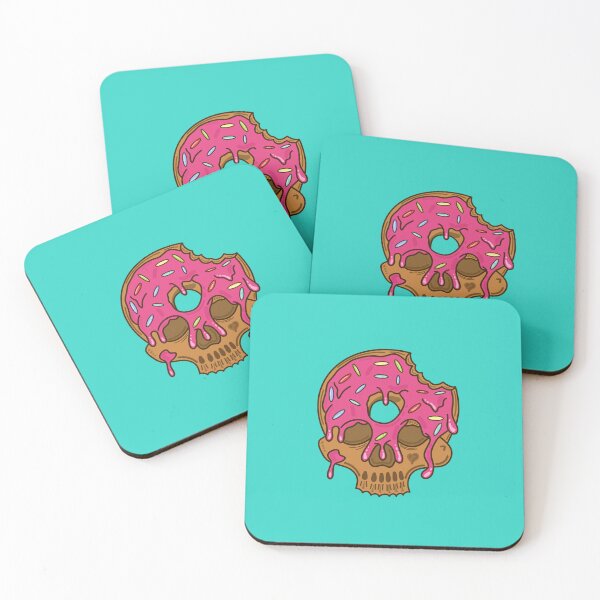 Item preview, Pink Donut Skull designed and sold by Alec Buchan.