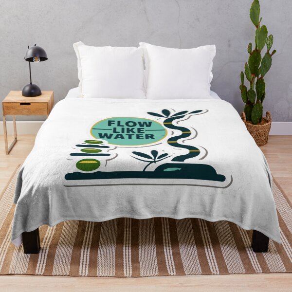 Item preview, Zen Garden Flow Like Water Minimalist Design designed and sold by NiftyWrx.