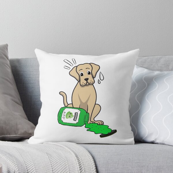 Item preview, Funny Big Dog Spilled Wasabi Sauce designed and sold by Pet Station.