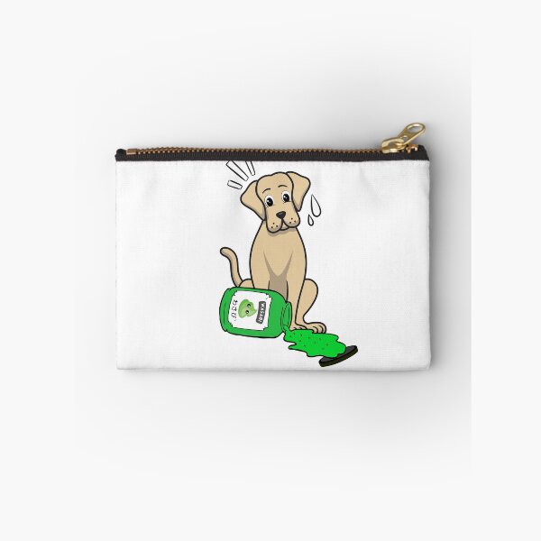 Item preview, Funny Big Dog Spilled Wasabi Sauce designed and sold by Pet Station.