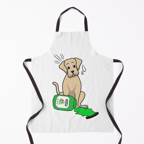 Item preview, Funny Big Dog Spilled Wasabi Sauce designed and sold by Pet Station.
