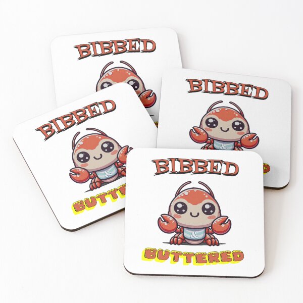 Item preview, Bibbed & Buttered designed and sold by SilverFoxxShop.