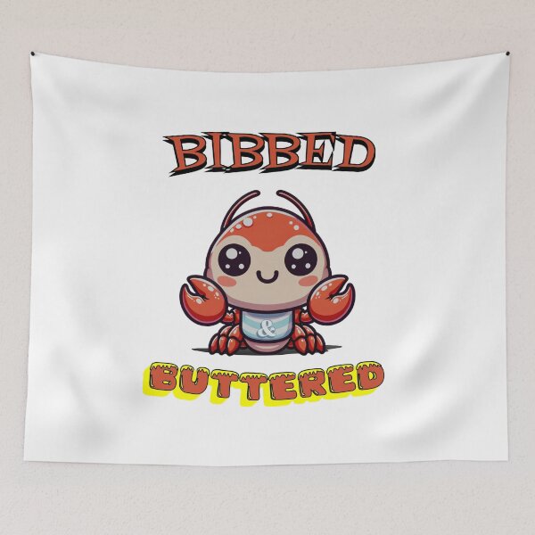 Item preview, Bibbed & Buttered designed and sold by SilverFoxxShop.