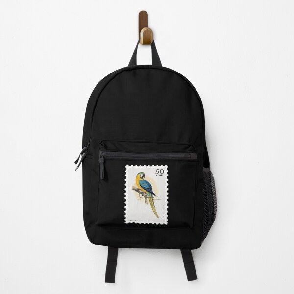 Item preview, Blue and Yellow Macaw (Ara ararauna) Stamp designed and sold by RabbitK.