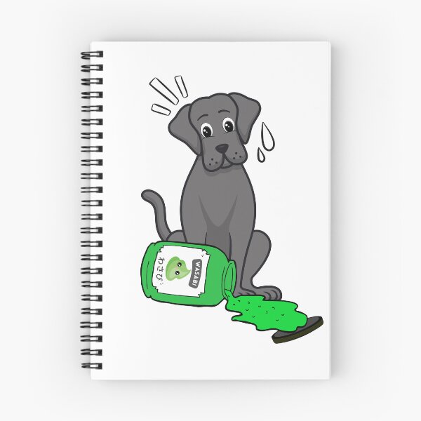 Item preview, Funny Big Dog Spilled Wasabi Sauce designed and sold by Pet Station.
