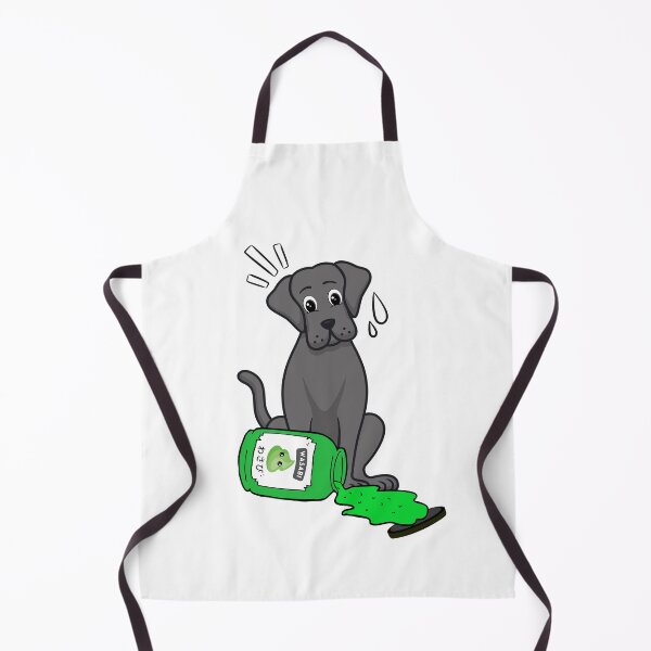Item preview, Funny Big Dog Spilled Wasabi Sauce designed and sold by Pet Station.