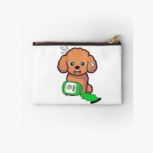 Item preview, Funny Brown Dog Spilled Wasabi Sauce designed and sold by Pet Station.