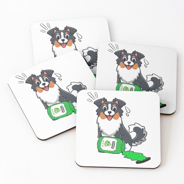 Item preview, Funny Collie  Dog Spilled Wasabi Sauce designed and sold by Pet Station.