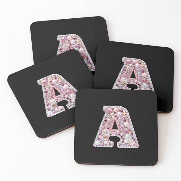 Item preview, Monogram A - Kawaii Gyaru y2k Bling Keitai Style designed and sold by bearslover.