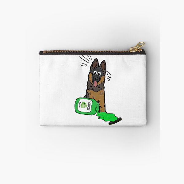 Item preview, Funny Guard Dog Spilled Wasabi Sauce designed and sold by Pet Station.