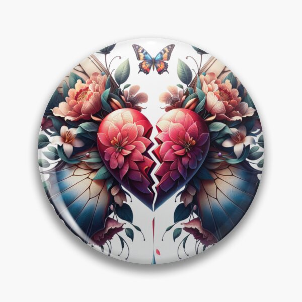 Item preview, Broken Hearted Butterfly designed and sold by PassionforLove.
