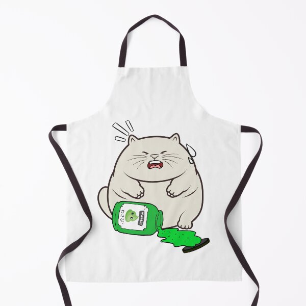 Item preview, Funny sumo cat Spilled Wasabi Sauce designed and sold by Pet Station.