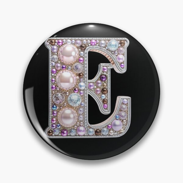 Item preview, Monogram E - Kawaii Gyaru y2k Bling Keitai Style designed and sold by bearslover.