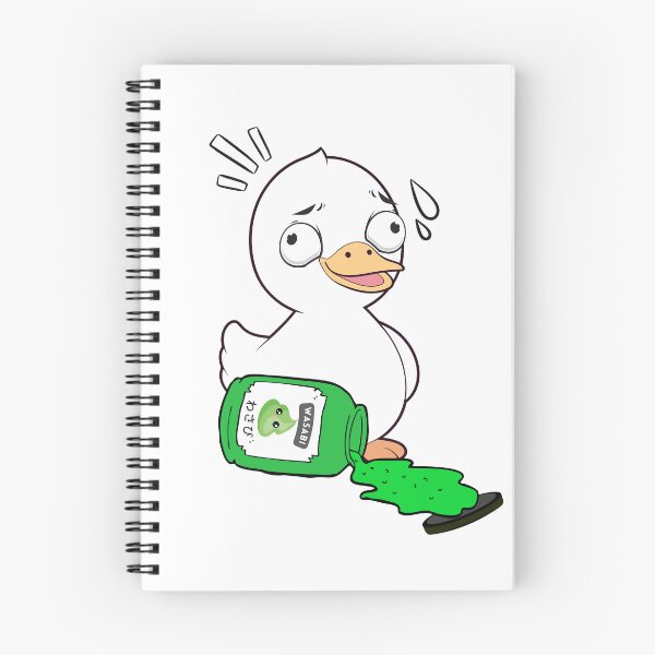 Item preview, Funny Big duck Spilled Wasabi Sauce designed and sold by Pet Station.