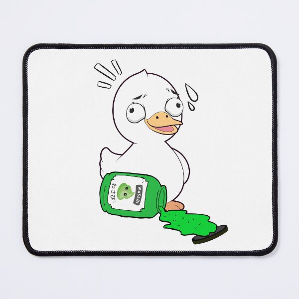 Item preview, Funny Big duck Spilled Wasabi Sauce designed and sold by Pet Station.