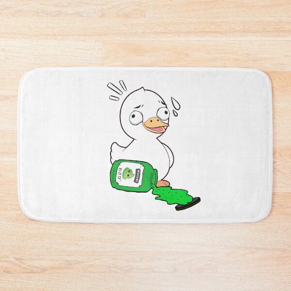 Item preview, Funny Big duck Spilled Wasabi Sauce designed and sold by Pet Station.