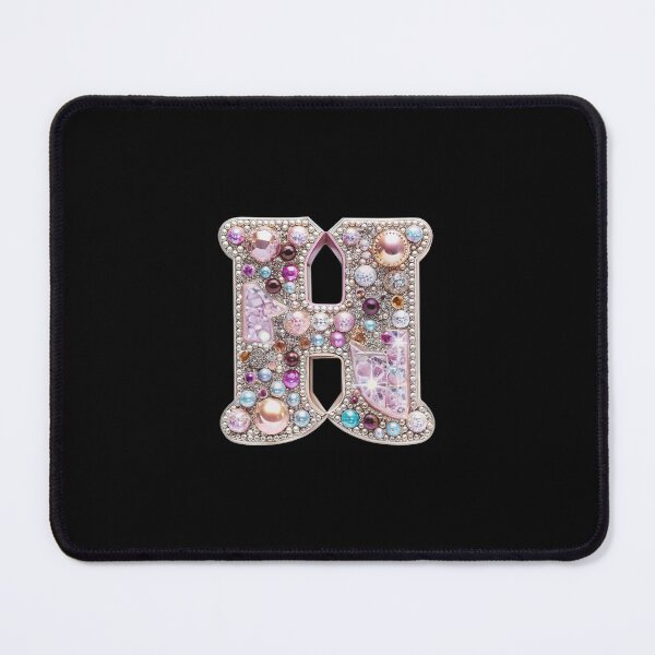 Item preview, Monogram H - Kawaii Gyaru y2k Bling Keitai Style designed and sold by bearslover.