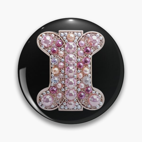 Item preview, Monogram I - Kawaii Gyaru y2k Bling Keitai Style designed and sold by bearslover.