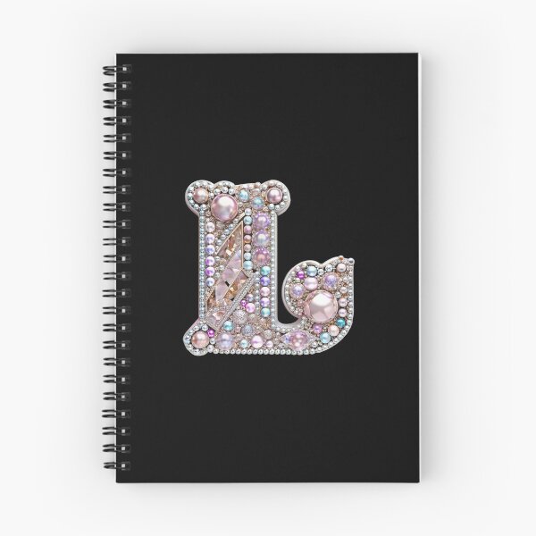 Item preview, Monogram L - Kawaii Gyaru y2k Bling Keitai Style designed and sold by bearslover.