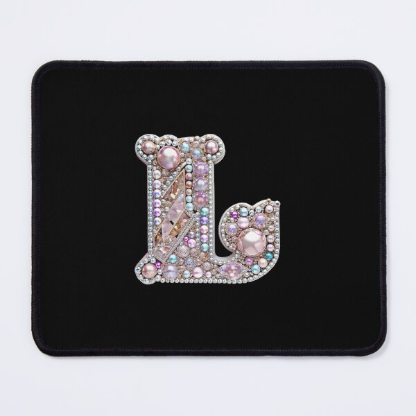 Item preview, Monogram L - Kawaii Gyaru y2k Bling Keitai Style designed and sold by bearslover.