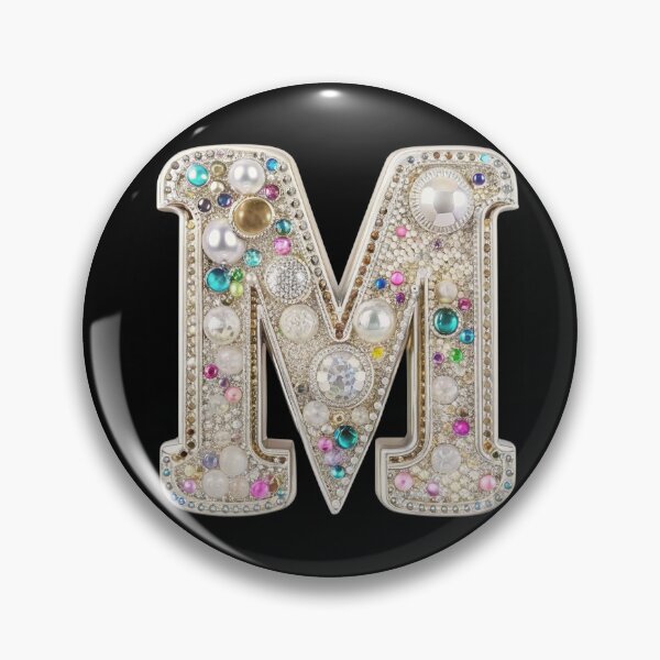 Item preview, Monogram M - Kawaii Gyaru y2k Bling Keitai Style designed and sold by bearslover.