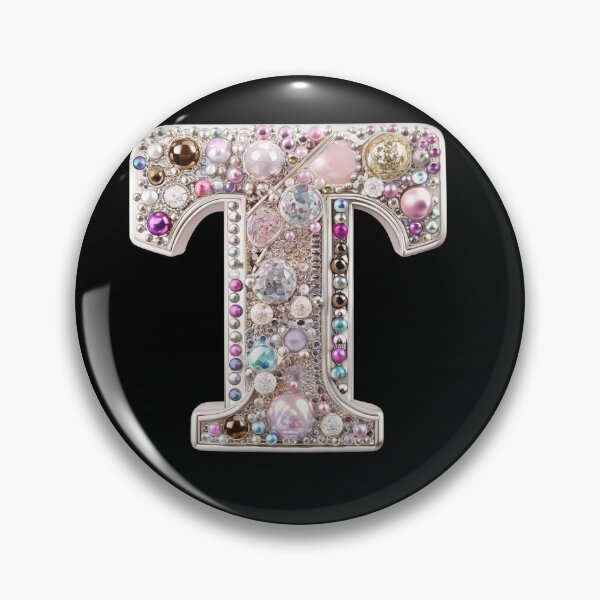 Item preview, Monogram T - Kawaii Gyaru y2k Bling Keitai Style designed and sold by bearslover.