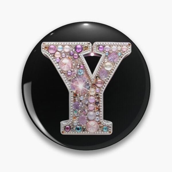 Item preview, Monogram Y - Kawaii Gyaru y2k Bling Keitai Style designed and sold by bearslover.