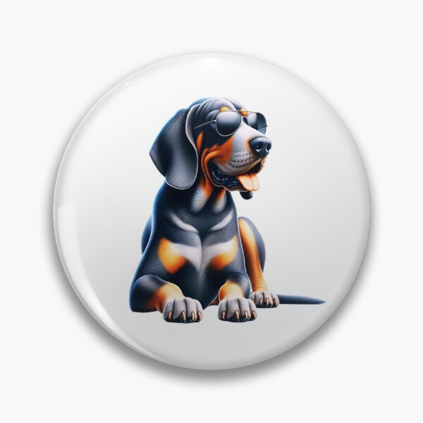 Item preview, Bluetick Coonhound Wearing Sunglasses designed and sold by TheAnimalZ00.